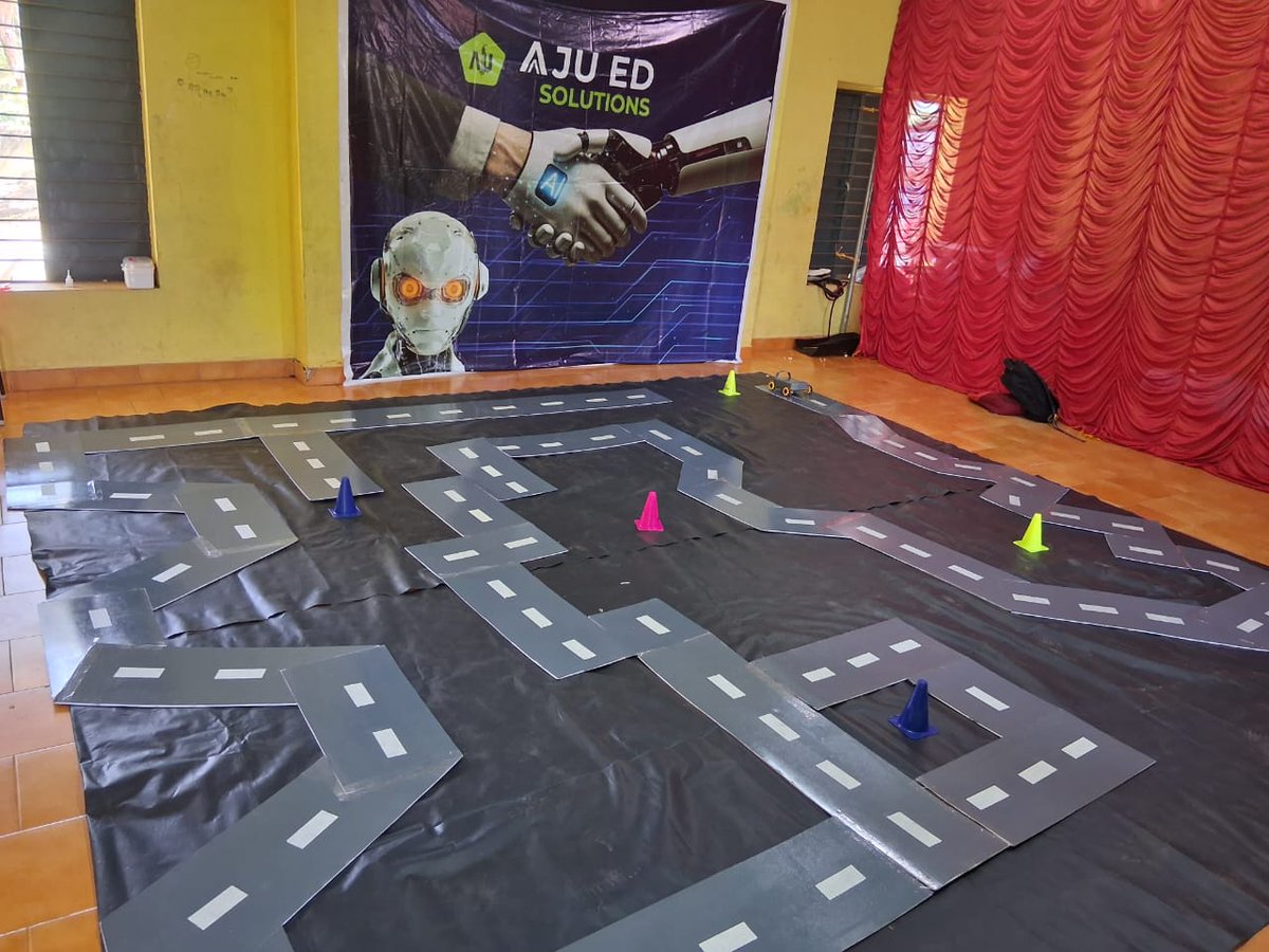 aju_ed21924's tweet photo. Day 2 is live at AIGNITE–2K26.

AJU ED Solutions brings robotics in action with hands-on challenges, innovation, and real-world tech learning.

Where thinking leads to building and ideas turn into action.

#AIGNITE2K26 #AJUEDSolutions #RoboticsInAction #FutureTech https://t.co/x3zSPG6p9G
