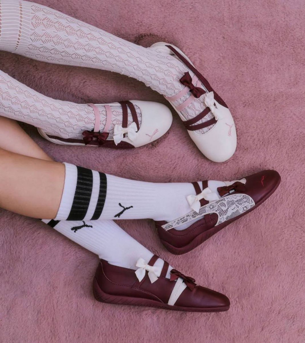xxxirraaa's tweet image. Currently obsessed: Puma Speedcat Ballet Lace Edition. Pretty, period 🫶😍