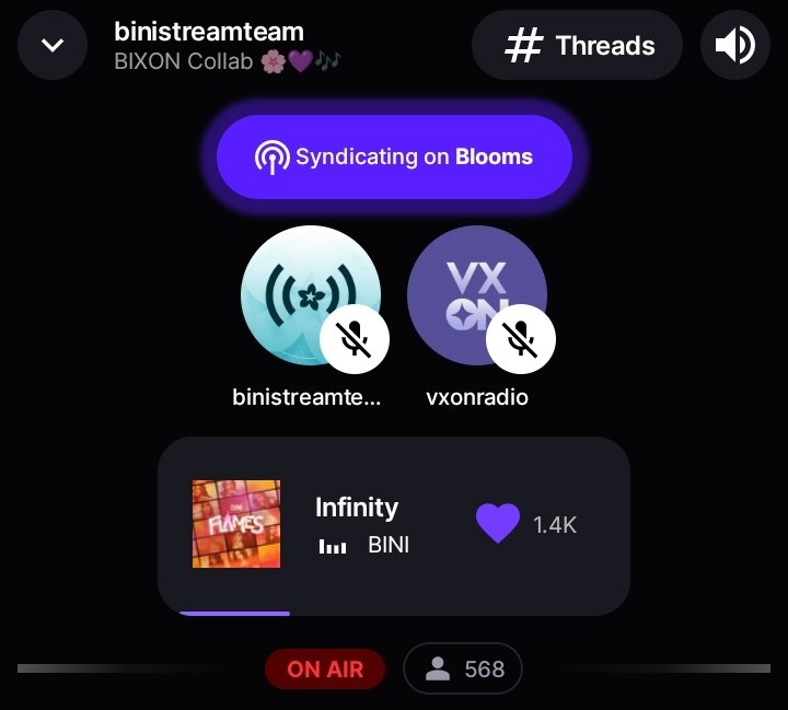 VXON Stationhead tweet media