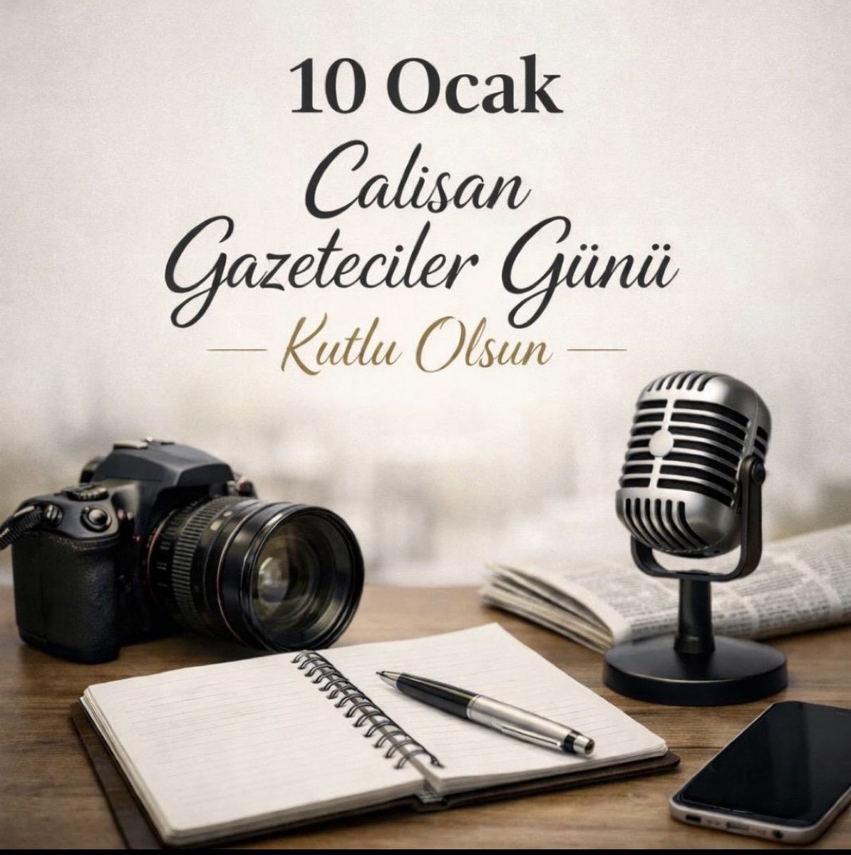ulku_terzioglu's tweet photo. Kamuoyunu doğru ve tarafsız ilkeli hızlı  habercilik anlayışıyla bilgilendiren zor şartlar altında dahi mesleğinin onurunu koruyarak görev yapan tüm basın mensuplarımızın 10 Ocak Çalışan Gazeteciler Günü’nü kutluyorum. #10OcakÇalışanGazetecilerGünü https://t.co/IxeCcppM7Y
