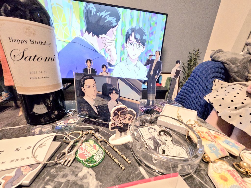 yoritoto's tweet image. 初めてのｷｮｰｼﾞさんでオフ会参加してきた
!!🥳🥳
どちゃクソかあいいさと実くんと、大好きキティニキと、素敵なお嬢さんと上映会しながら551食べたりさと実くんのワイン(ラベル拡大推奨)いただいたりなどした!!!!

カ！好きになってよかった…幸せだった…有り難うございました😭💕