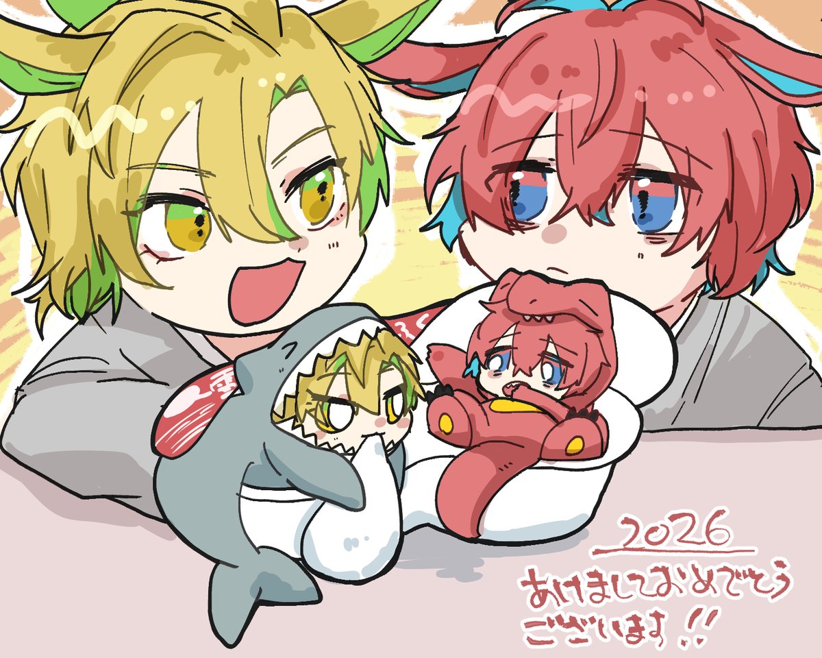 🥂👔　おそめの書き初め！！