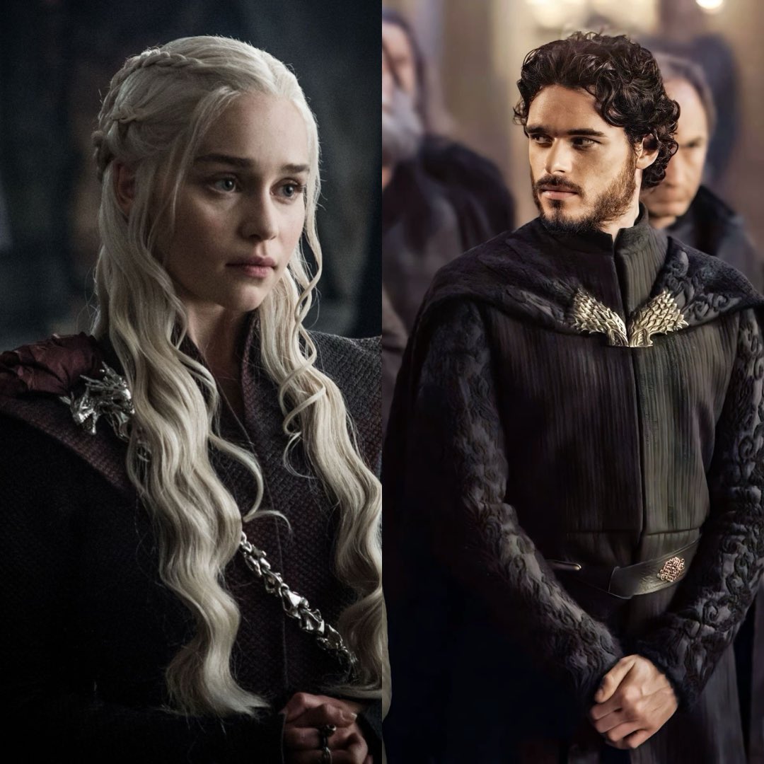 Bigdaddyvinz_'s tweet image. Imagine she met him instead of Jon Snow, Westeros would’ve been conquered in one season