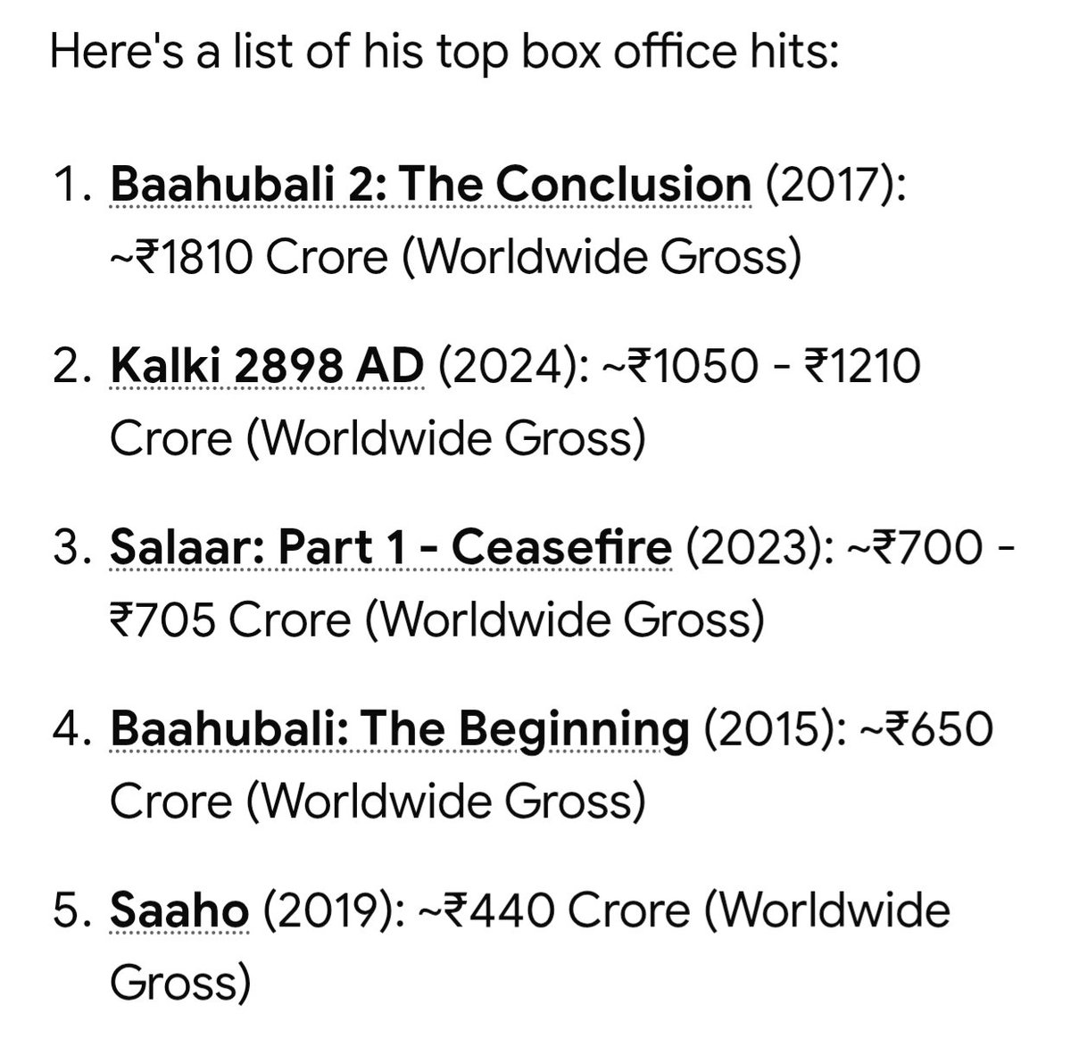 SaiArjunSharma's tweet photo. @chocolate225143 @tarak9999 Pottinakoduku Ka Baap All Time Top 5 Movies Collection  :- 4810 😂😂😂😂 Me Junior....senior...andaru Kalisi vacchina prabhas aatu kooda peekaleru 😂😂😂 https://t.co/hwIcyZHjzk