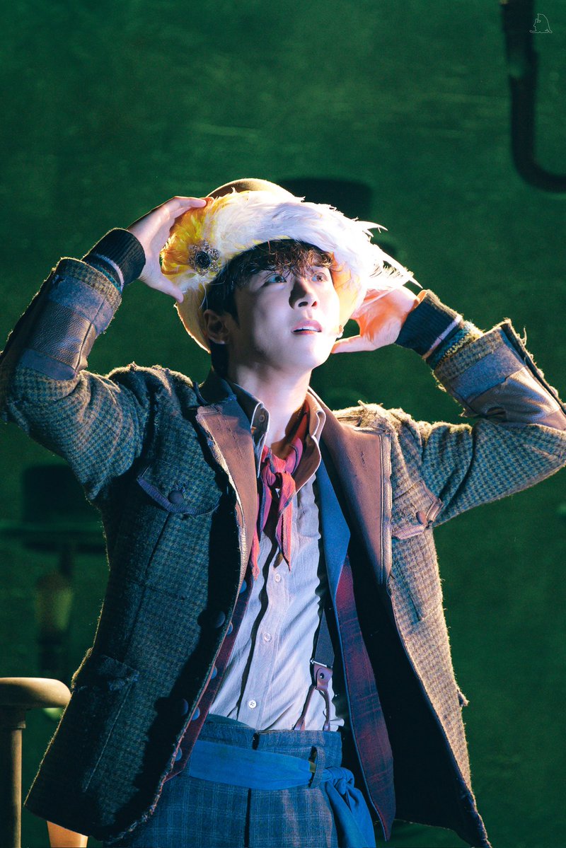 haru_nota's tweet image. 260110(토) 15:00 [매드해터] 커튼콜

노아 役 이한솔 배우