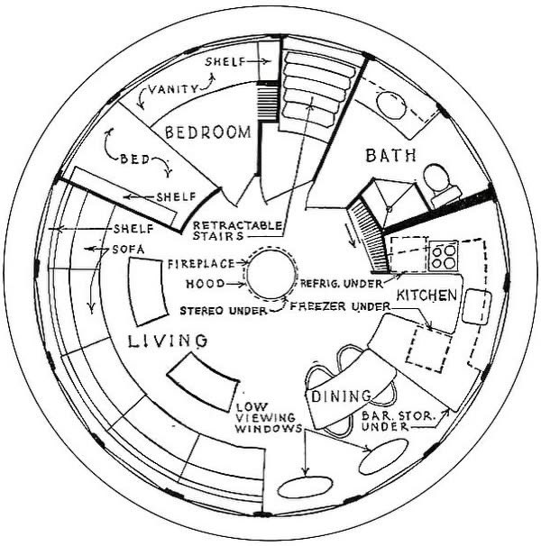 TRES60Blog's tweet image. Casa del futuro, 1968. Proyecto de casa mínima experimental de Matti Suuronen.

#architecture #MattiSuuronen #houses #casasminimas #casaexperimental