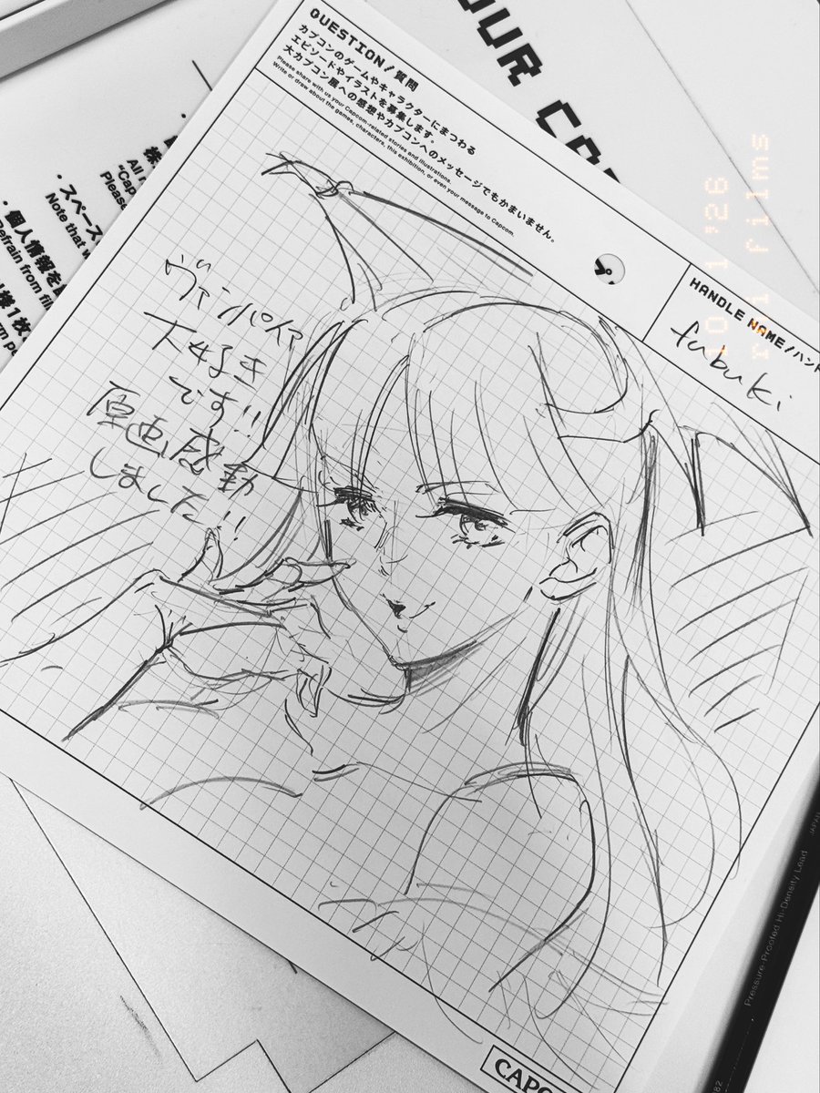 カプコン展に行ってきたよ!
ヴァンパイアの原画やばいやばいやばいて!!!
モナリザを鑑賞したに等しい体験でした。 