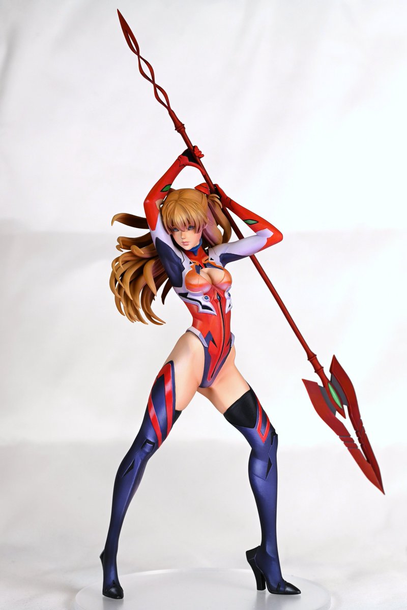 吉沢光正(@mitsumasamune)さん原型の式波・アスカ・ラングレー完成しま