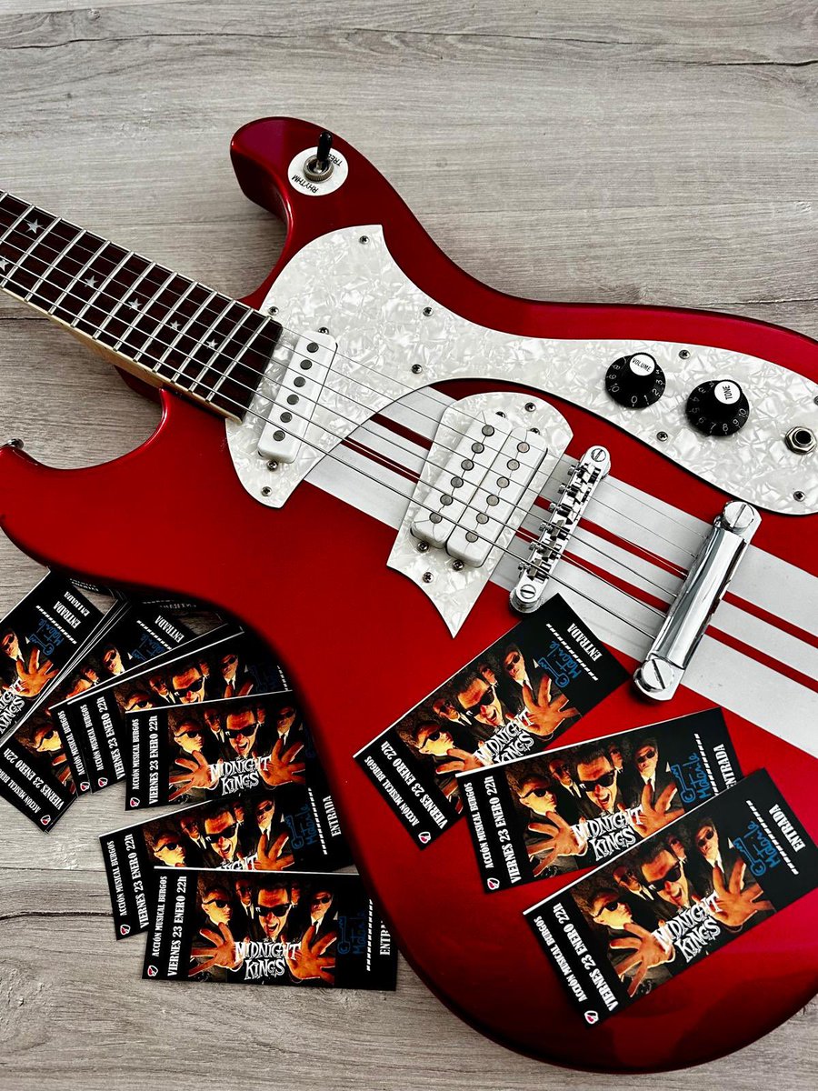 Entradas anticipadas ya disponibles en los puntos de venta habituales. No lo dejes pasar .#TheMidnightkings <a href="/AccionMusicalBu/">AccionMusicalBurgos</a>