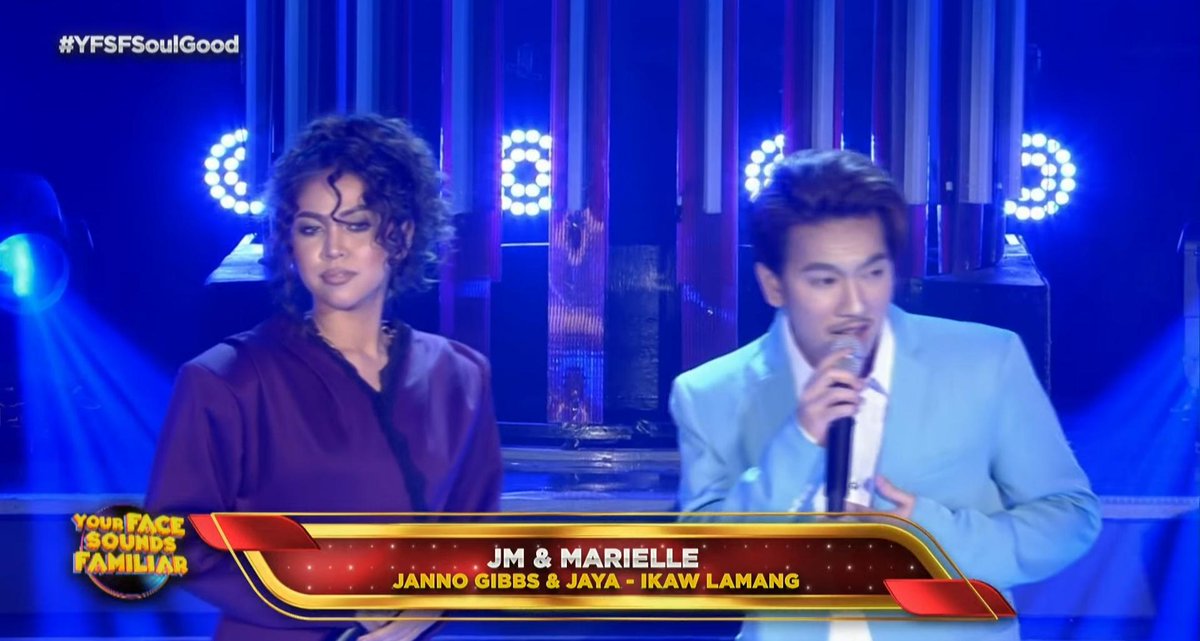JAYANG-JAYA AT GIBBS NA GIBBS SILA 😍

Umani ng standing ovation mula sa mga hurado ang performance nina JM Dela Cerna at Marielle Montellano (JMielle) bilang Janno Gibbs at Jaya sa ikawalong round ng "Your Face Sounds Familiar" season 4.

Napanood mo ba ang kanilang performance?