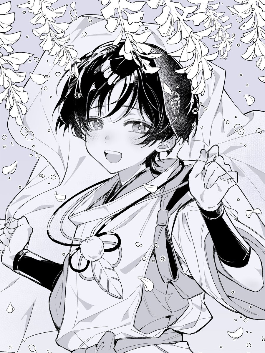 藤が似合う少年