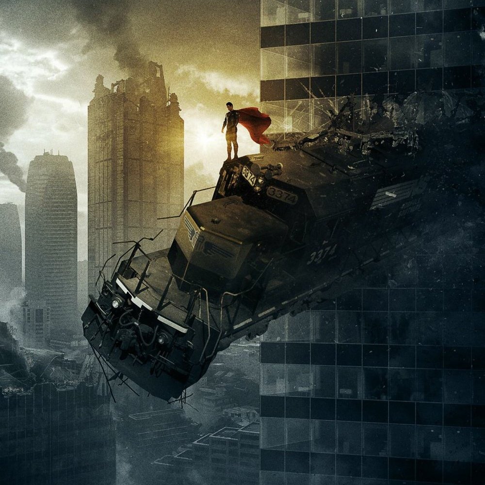 Never-Seen-Before promotional material for Zack Snyder's 'MAN OF STEEL', the highest grossing Superman movie of all time, has been unveiled through Creative Director Oleg Zatler's resume site.

[olegzatler.com/page-2#/superm…]