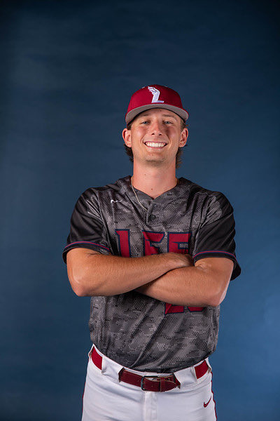 LeeUBaseball's tweet photo. 2️⃣0️⃣ days to opening day! 
 
Today’s featured player: 
 
#20 | Cal Goss
 
RS-SO | Cartersville, GA

RHP
 
#FiredUp https://t.co/tt8vzP0h39