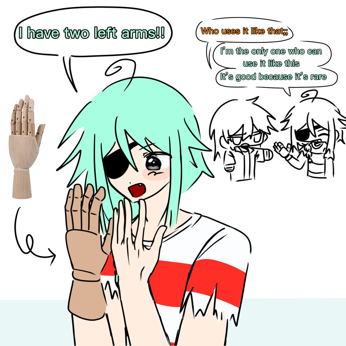 There are times when I draw my hand wrong for a long time, so I decided to draw it wrong (*^。^*)
#HTF #htf擬人化 #russell