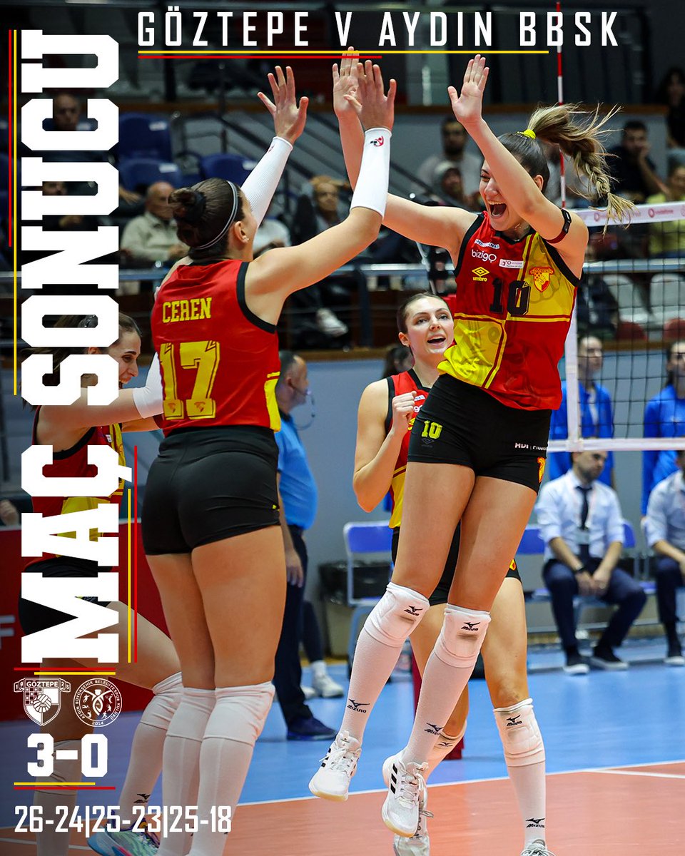 gozgozvoleybol's tweet image. İzmir’de 3 puan bizim 👊🏻❤️‍🔥

Maç Sonucu

Göztepe’miz 3-0 Aydın BBSK

#GöztepeVoleybol #İzmirinSultanları