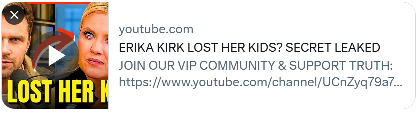 GordBolton's tweet image. Did Bibi, Trump &amp;amp; their Girl Friday, Erika want to turn #TPUSA into a kosher #Moony Money laundering machine?
Cdnpoli polCan Auspol EUpol NZpol USpoli PnPCBC UKpolitics CTVPP SKpoli MAGA
youtube.com/watch?v=FLzs-R…
x.com/GordBolton/sta…