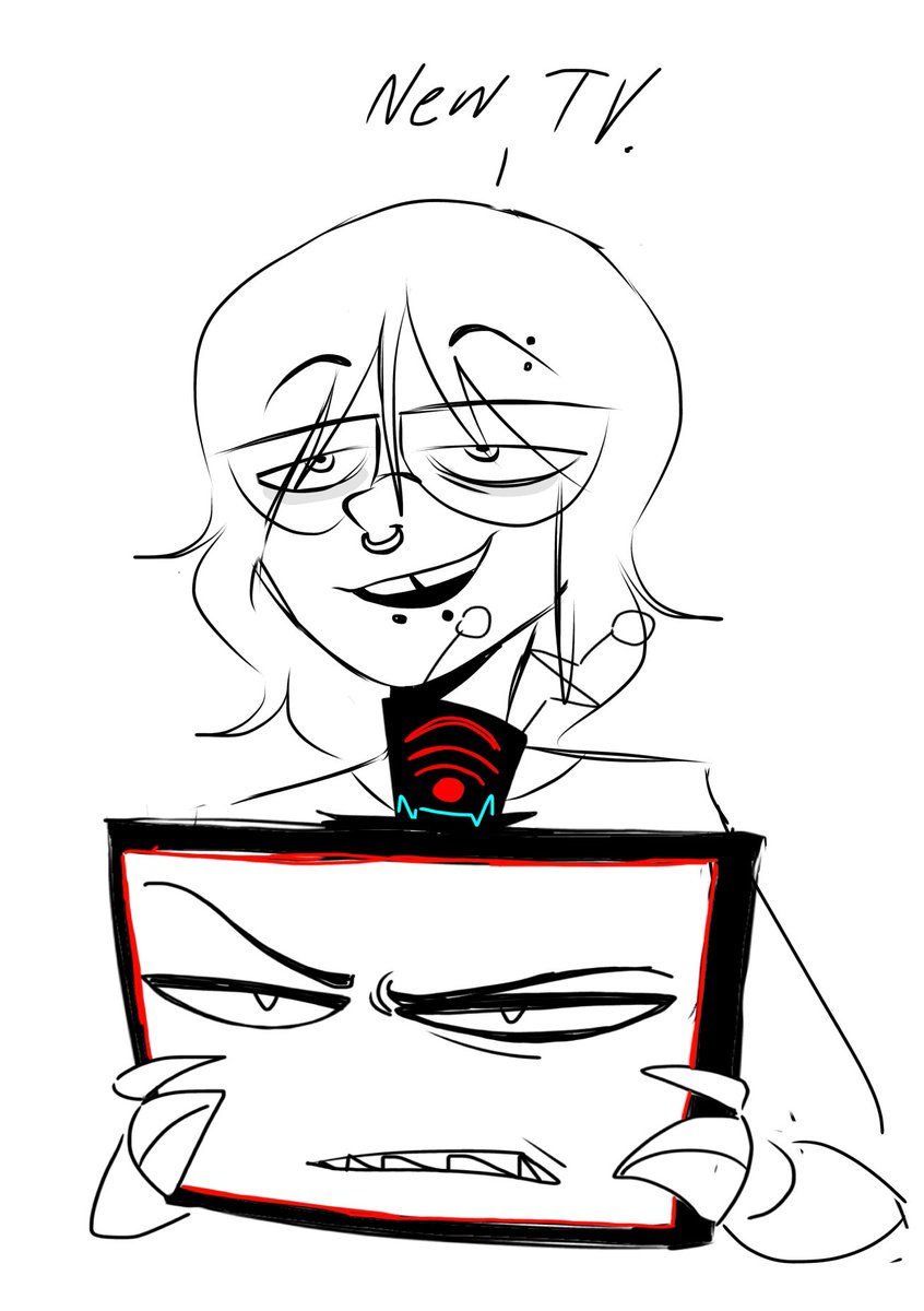 Bewhoerror's tweet photo. Maybe I should’ve made his head a bit more longer… or not idk

#HazbinHotel #HazbinHotelVox #fanart #vox https://t.co/fAMCylXNZa