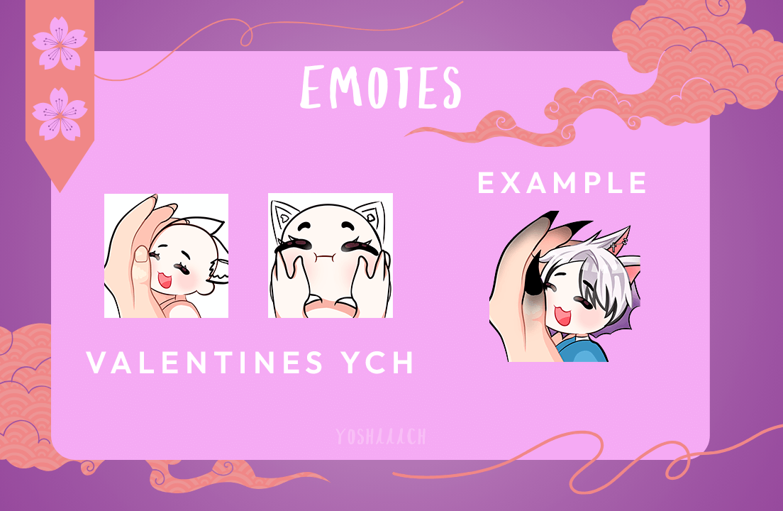 yoshiiiich's tweet photo. YCH Twitch emotes 

For ordering:
ko-fi: https://t.co/FduRzqaM9y

#ychcommission #ychemotes #vtuber https://t.co/n0F4AyPtPK