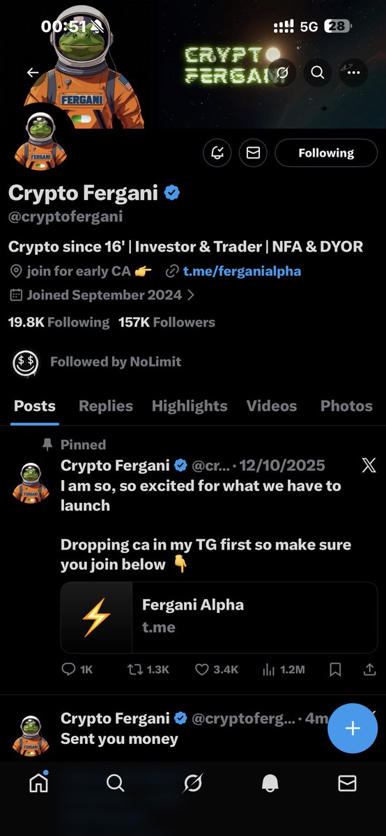 ChstrSgma's tweet photo. @cryptofergani 9PozTSMfDQPia2G467Wvyqev2qT3v97duuTKzWKnt4Ja https://t.co/v5knA4YxLH