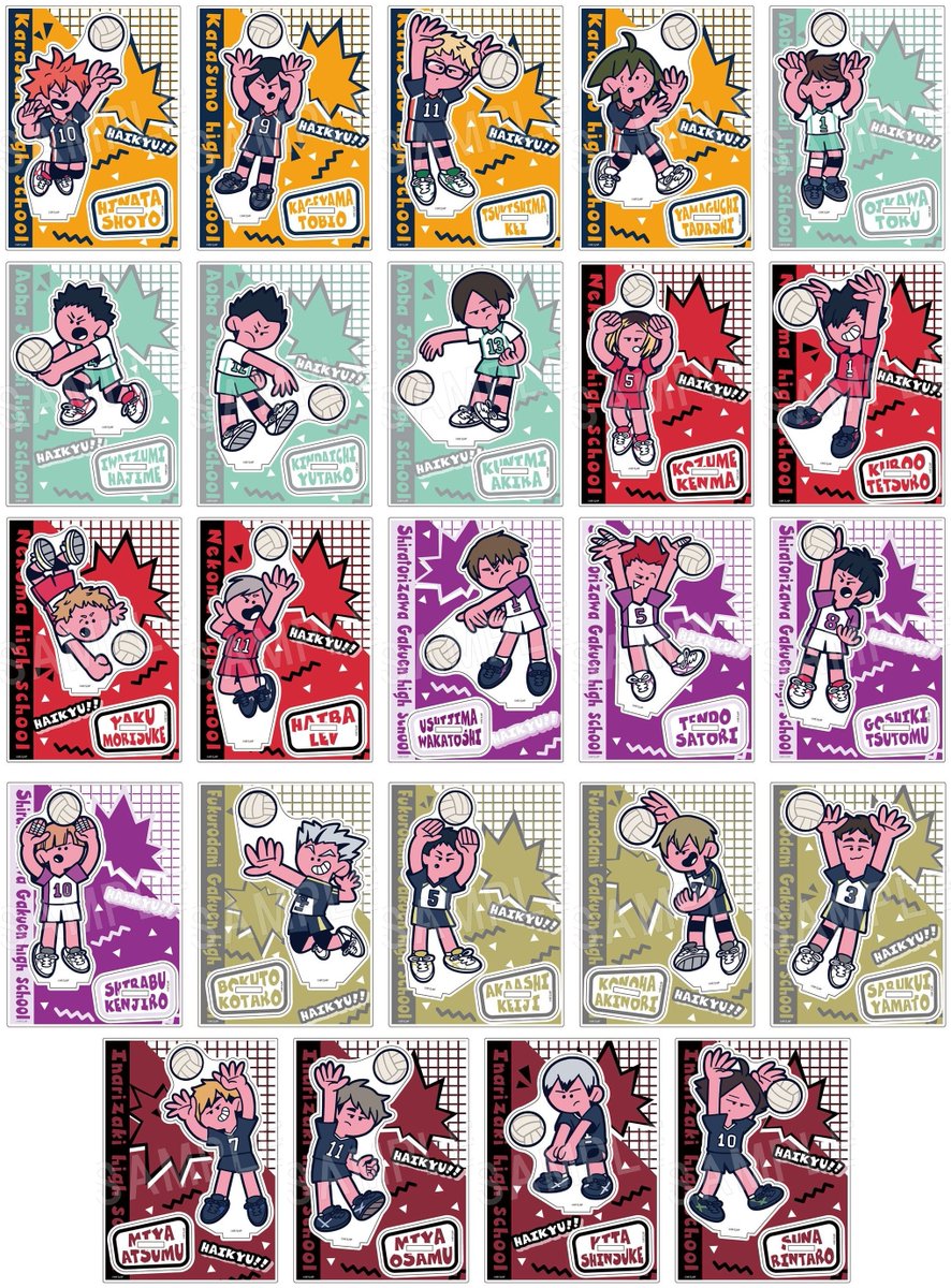 ハイキュー!! グッズ新作情報 (@haikyu_a) / Posts / X