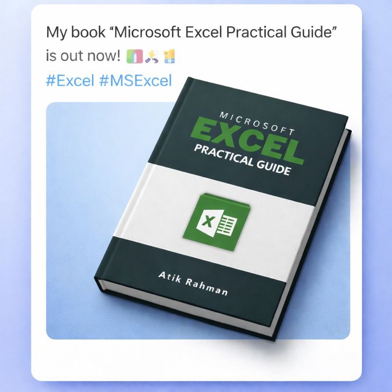 82% of jobs require Excel skills.

But it's not easy to learn.

So, I've built a Practical Guide to Mastering Microsoft Excel.

→ Tips and shortcuts
→ An Excel formulas bible
→ Free certification courses

(Worth $35, but free today!)

To get it, just:

1. Like &amp; Reply “Excel”