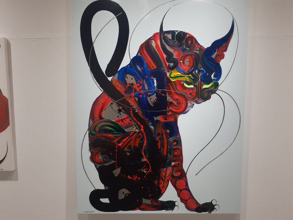 木原千春さんの個展 『VitalismZERO Part2』 ギャラリーに入って、最初