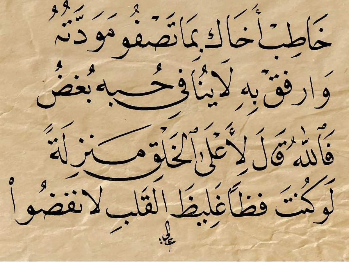 بيت شعر عربي كل يوم tweet media