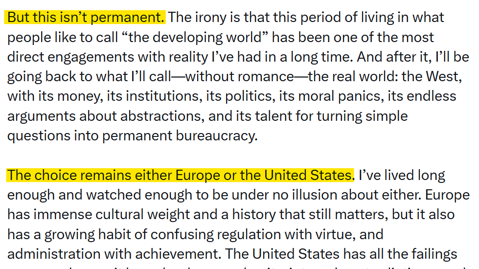 Craig's new life as a farmer is going so well that he's planning to leave the continent. Looks like yet another success to add to the books.

So much winning.