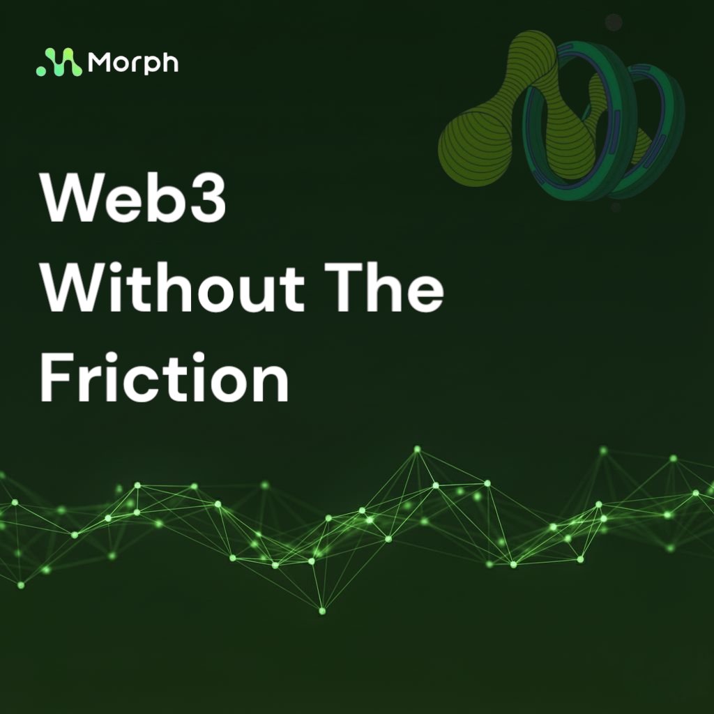 zappy_AR's tweet image. Web3 without the friction.
Meet @MorphNetwork 
👇
#MorphNetwork #Web3 #Crypto #Layer2