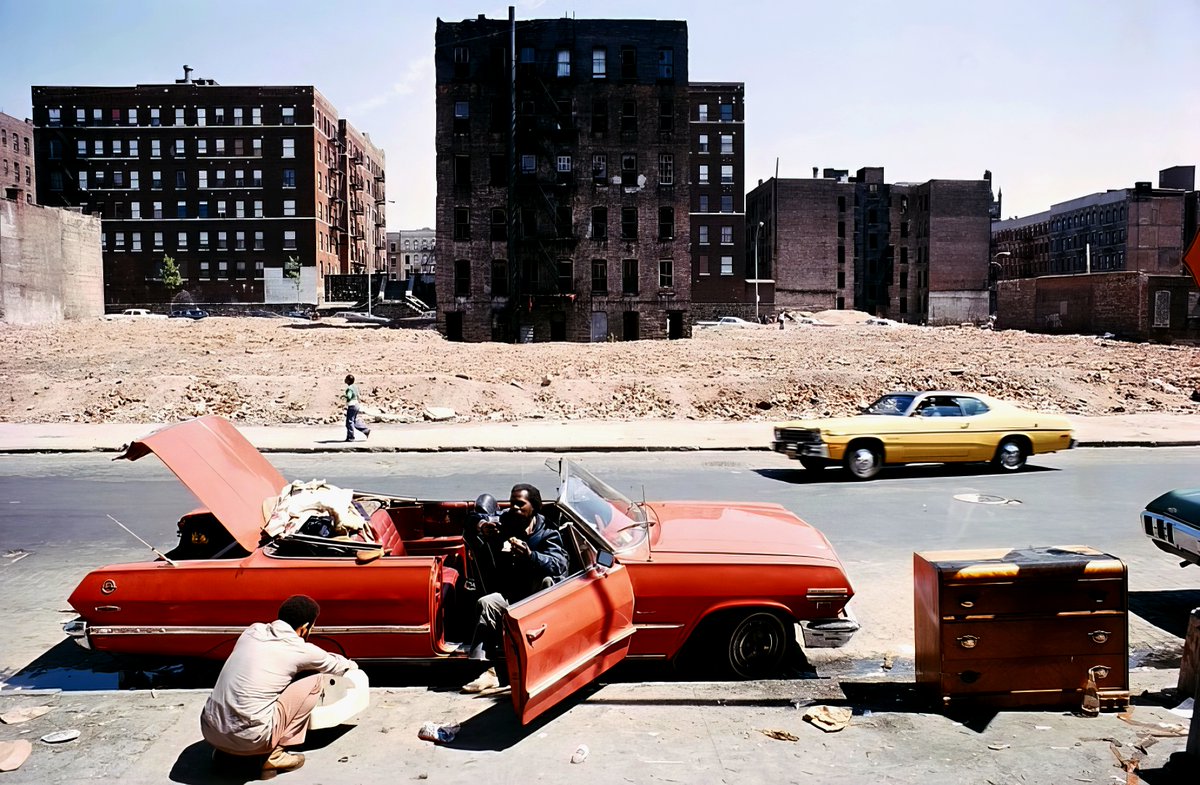 Camilo José Vergara - East 140th Street &amp; St. Ann’s Avenue - South Bronx, 1977