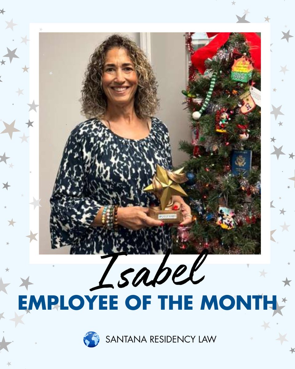 ElinaMSantana's tweet image. So proud to recognize Isa as our Employee of the Month 🎉

Her dedication to our clients and positive energy make a real impact on our team every single day. This recognition is well deserved.✨

#EmployeeOfTheMonth #TeamExcellence #Grateful #ProudTeam