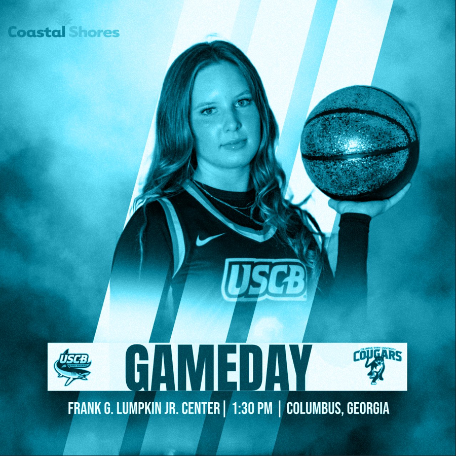 USCBAthletics's tweet image. It's Gameday! @uscbwbb faces No. 19 Columbus State on the road Saturday afternoon at 1:30 PM! 
#FINSUP #GAMEDAY #USCB