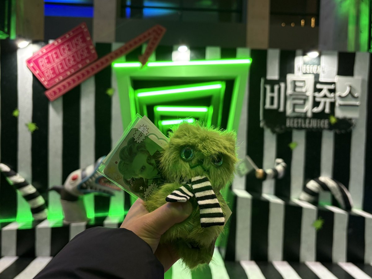 onlyxiaa's tweet image. 260110 비틀쥬스👻💚