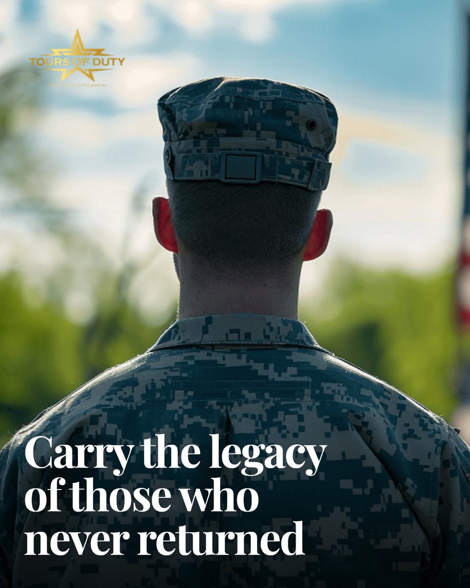 ToursofDutyUSA's tweet photo. Veterans carry the legacy of those who never returned. Veteran-led expeditions preserve history, honor America's Missing in Action, and give veterans renewed purpose. We keep America's promise alive. How can you help carry the torch?

Donate Today: https://t.co/t83aCNB6D9 https://t.co/dXqiCjkMrd