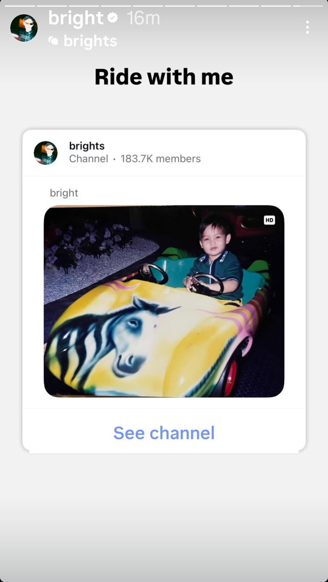 Jaampkanor2's tweet image. อยากไปนั่งข้างๆเลยจ้า
Bright Vachirawit
#bbrightvc @bbrightvc
#bright