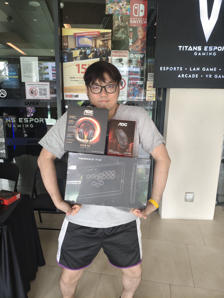 Me champion at my local gbvsr and 2xko tournaments