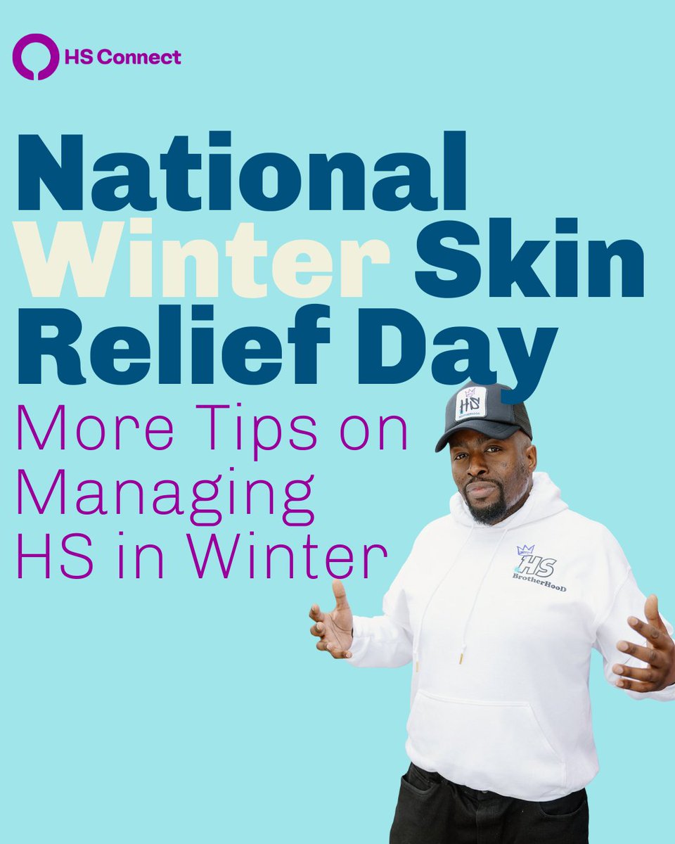 HSConnectOrg's tweet image. Happy National Winter Skin Relief Day! ❄️ HS can get a little spicy in the winter... swipe through for some tips on how to give your skin the extra TLC it deserves!

#HSConnect #HidradenitisSuppurativa #HSAdvocacy #Advocacy