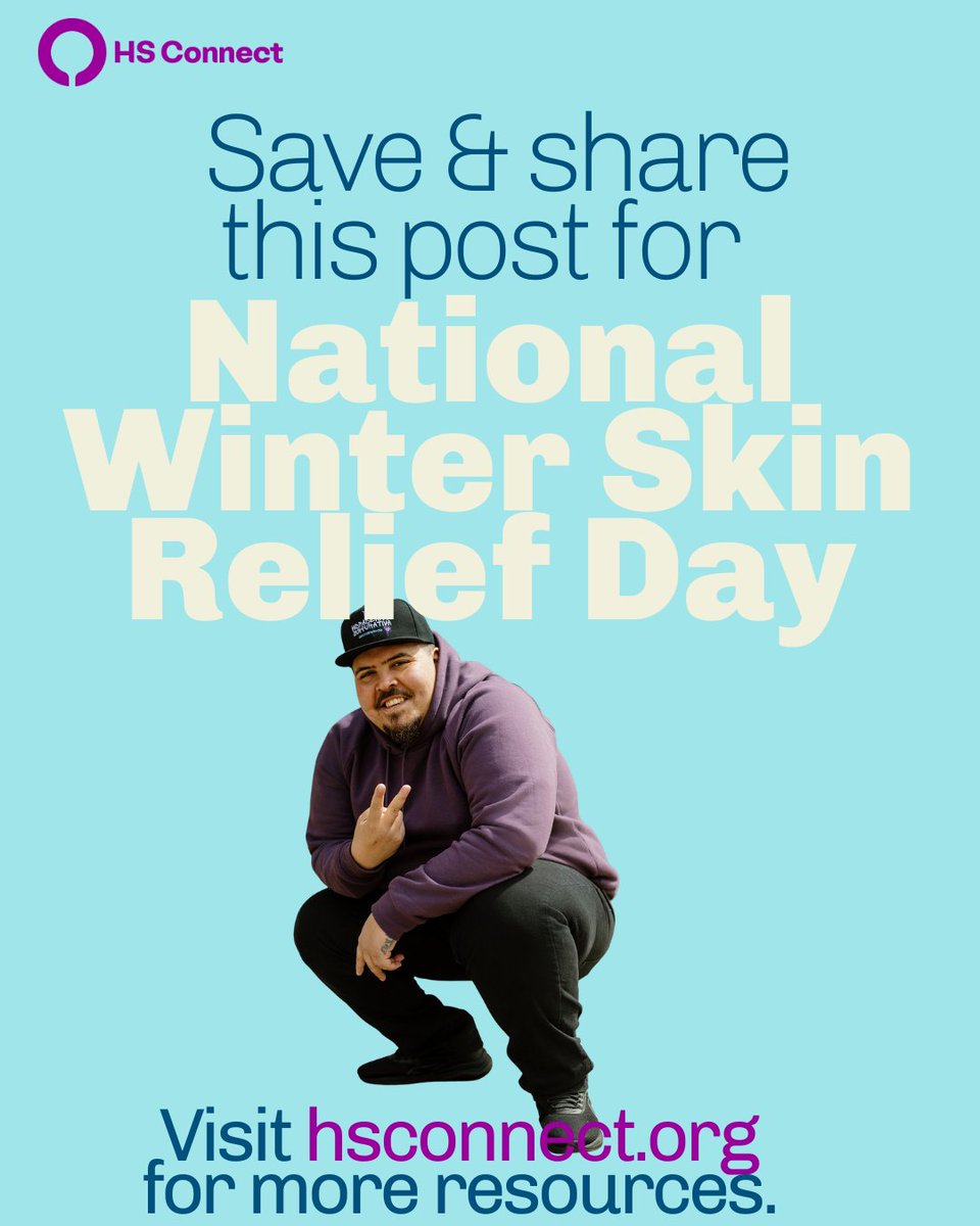 HSConnectOrg's tweet image. Happy National Winter Skin Relief Day! ❄️ HS can get a little spicy in the winter... swipe through for some tips on how to give your skin the extra TLC it deserves!

#HSConnect #HidradenitisSuppurativa #HSAdvocacy #Advocacy