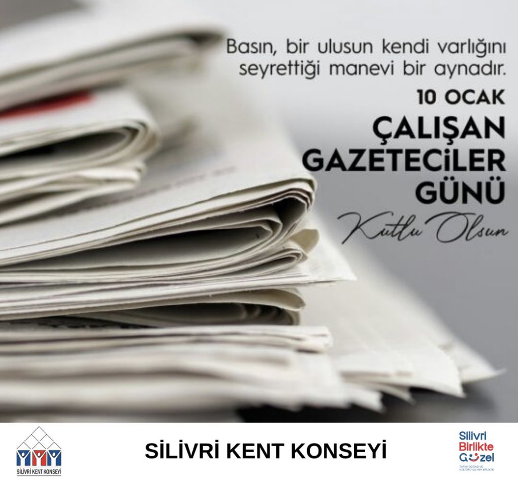 Toplumun haber alma hakkını savunan, gerçeği görünür kılmak için emek veren basın emekçilerimizin 10 Ocak Çalışan Gazeteciler Günü’nü saygıyla selamlıyoruz.