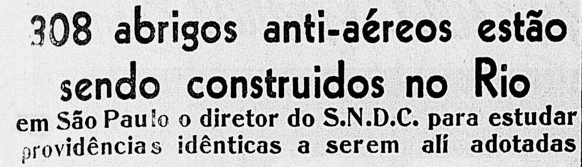 sentandoapua's tweet photo. Notícias da 2ª Guerra: 10JAN1944-308 abrigos anti-aéreos estão sendo construídos no Rio https://t.co/B7nTlLaZHA 

#JAN44 #ANoite #WWII #riodejaneiro #abrigos https://t.co/BA6dmlx1NT
