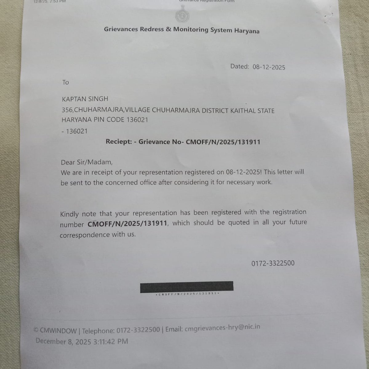 kaptan singh tweet media