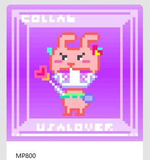 Colonel_Meta's tweet photo. #mpmint
Collab MP-chan "Usa Lover" is HEEERE!!
コラボMPちゃん ”Usa Lover” キタ――(゚∀゚)――!!
@Hammmnft https://t.co/WaLyMFKl4N