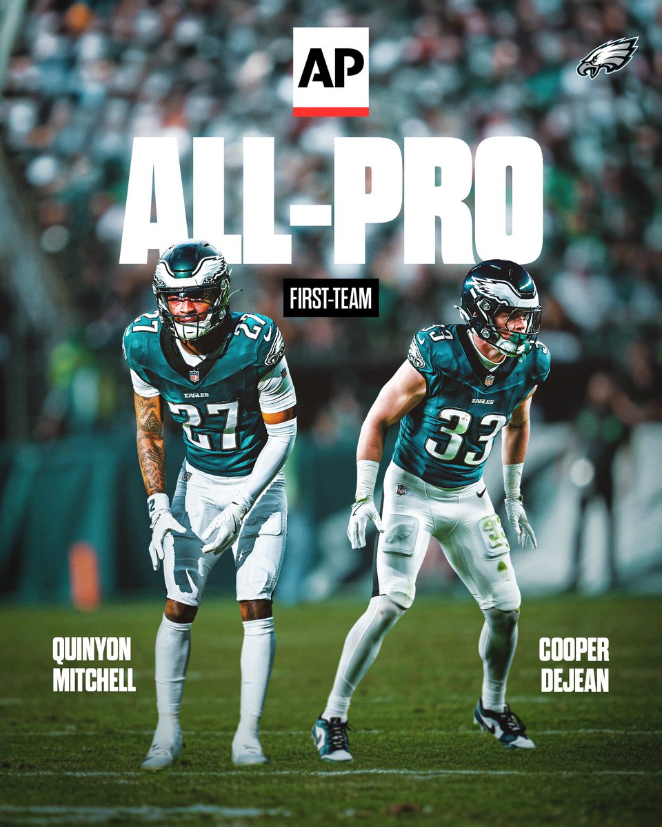 Eagles's tweet image. Our All-Pro Duo