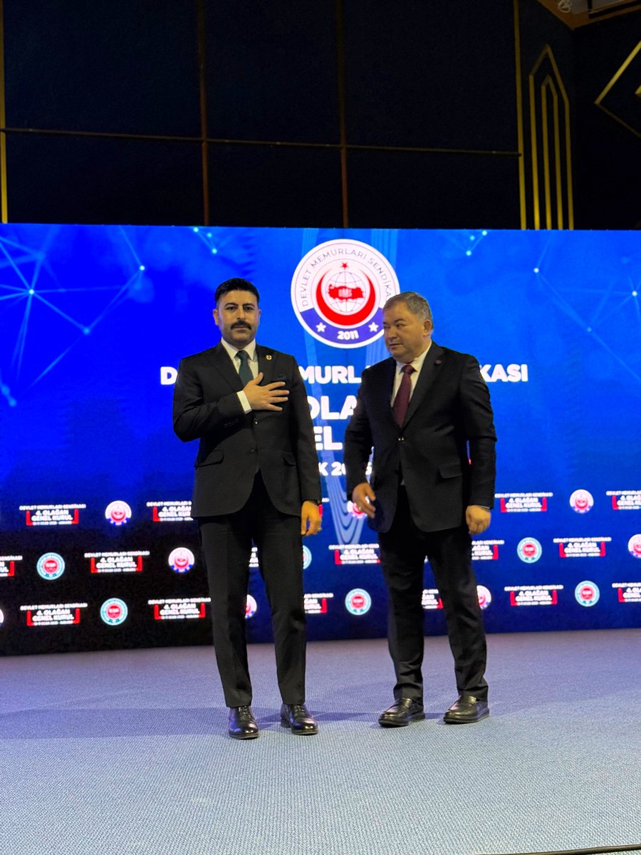 osmkya06's tweet photo. 📍Ankara 

Devlet Memurları Konfederasyonu paydaş sendikamız “Devlet Memurları Sendikasının” düzenlemiş olduğu 4.Olağan Genel Kurula katılım sağladım.

Güven tazeleyerek yeniden Genel Başkan Seçilen Tuncay CENGİZ’i ve yönetim ekibini tebrik ediyor, çalışmalarında başarılar diliyorum. @DMKonfederasyon