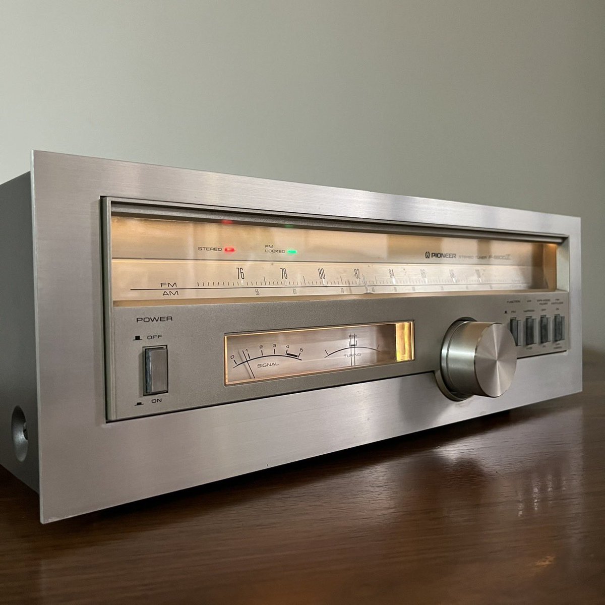 Pioneer F-8800X AM/FM stereo tuner 4連バリコン