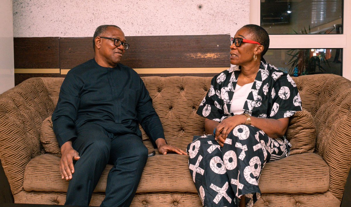 PeterObi's tweet image. Earlier today in Abuja, I paid a condolence visit to my dear sister, Maureen Chigbo, the Publisher of Realnews Online Magazine and the immediate past President of the Guild of Corporate Online Publishers (GOCOP). She tragically lost her elder sister, Princess Nwamaka Mediatrix…