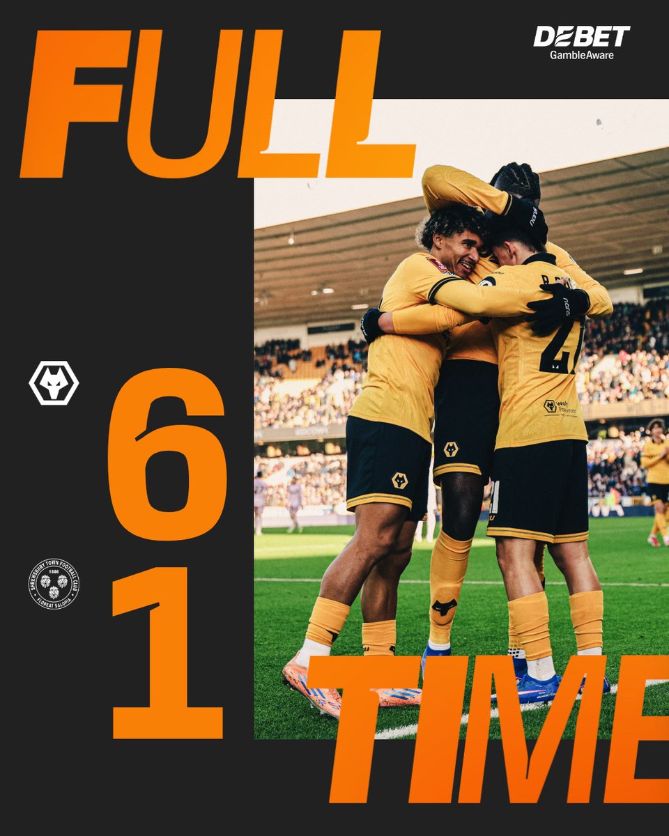 Into the next round of the <a href="/EmiratesFACup/">Emirates FA Cup</a>!  

🐺⏱️