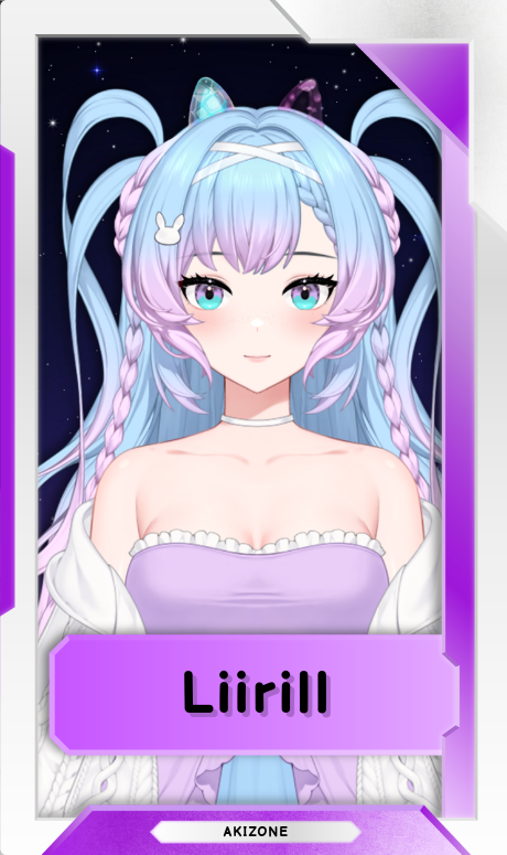 VGacha_bot's tweet photo. Update ! 

Liirill vient d'être ajouté sur VGacha !

#vtuberfr #vgacha https://t.co/dHVPlehJ7n