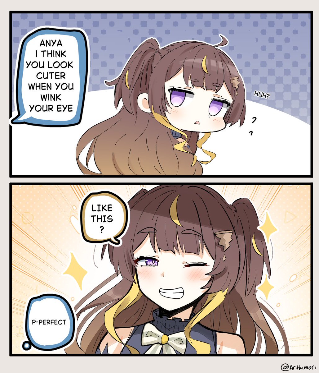 ArtKimori's tweet image. "Wink"

#anyatelier