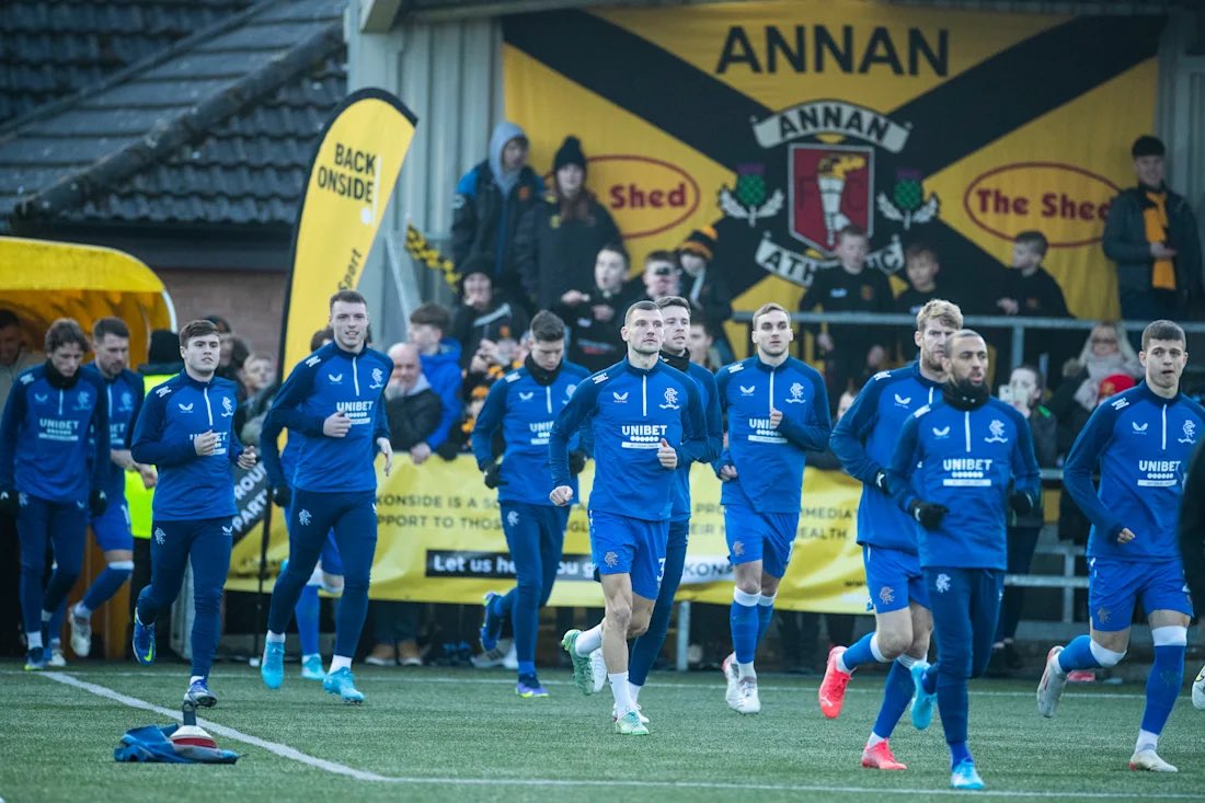 Rangers vs Annan Athletic 

Ibrox 7:45 kick off 

We will be running a bus on Friday the 16th of January for our Scottish cup tie vs Annan 

The bus will leave from Haymarket terrace at 4:45 

Non members are welcome for anymore information please contact the page to book!

🇬🇧